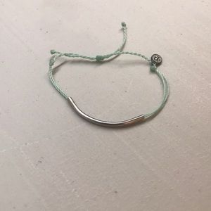 New silver bar Pura Vida bracelet
